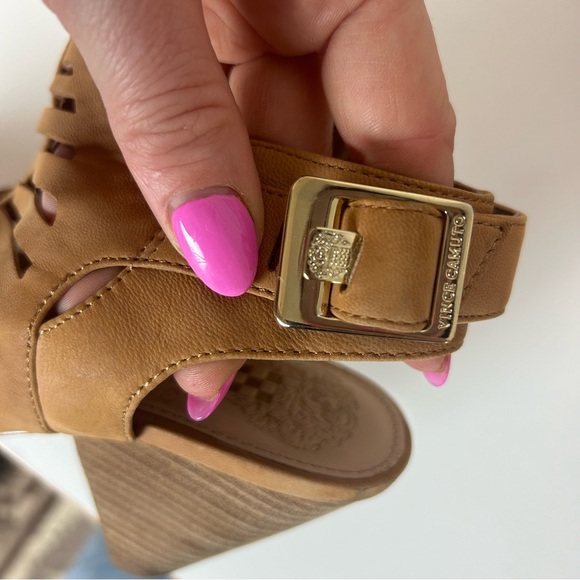 Vince Camuto Eliana Cutout Cone Heel Sandal - Picture 7 of 8